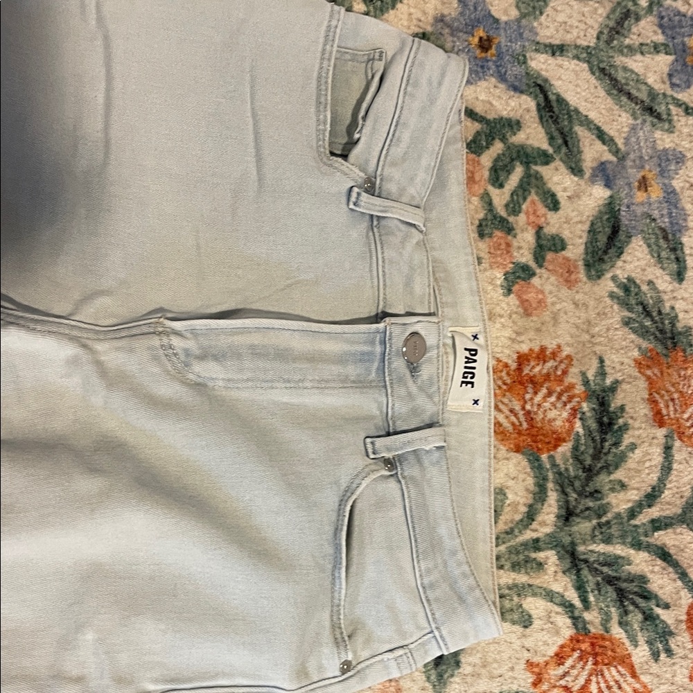 PAIGE light wash jeans, size 29